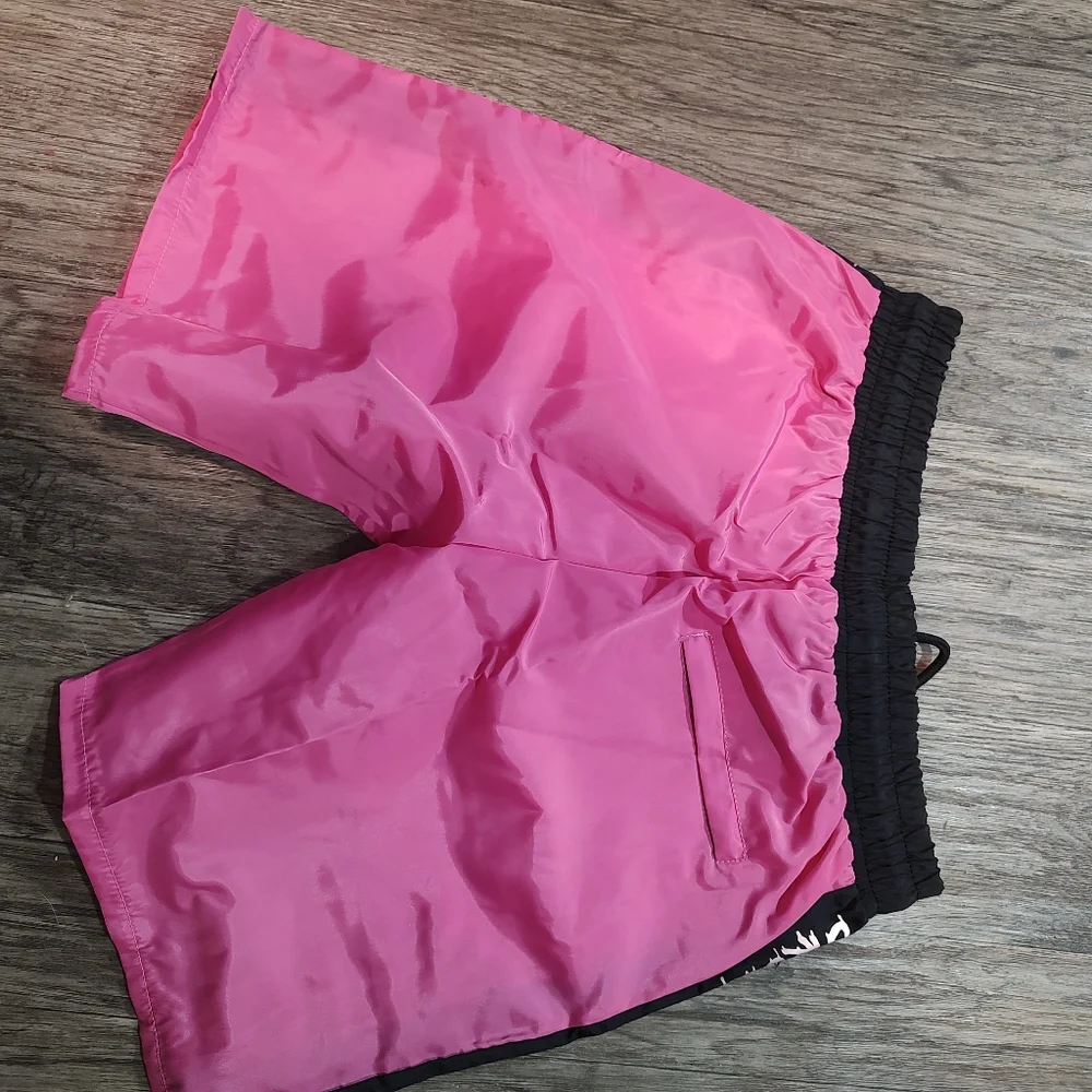 Street Mafia Nylon Pink and Black Men's Shorts size XL